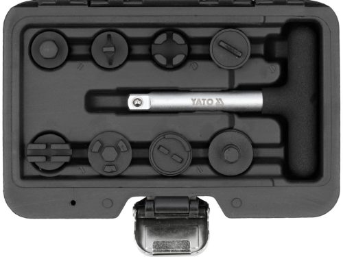 YATO Kulcskészlet műanyag olajleeresztő dugókhoz 9 db (YT-05981)