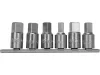 YATO Olajleeresztő csavar kulcskészlet, 3/8”, 8–14 mm és 3/8”–1/2”, 6 részes (YT-05997)