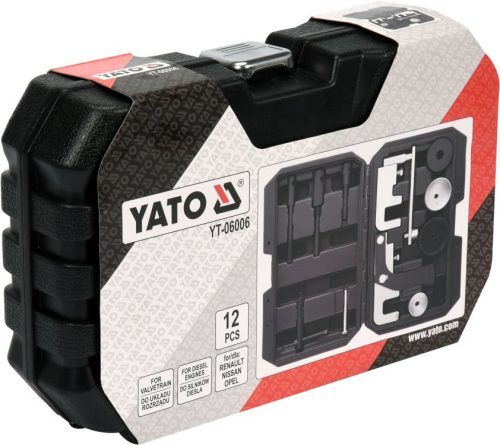 YATO Vezérlésrögzítő készlet 12 darabos (YT-06006)