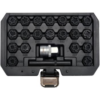   YATO VOLKSWAGEN kerékőr csavar leszedő készlet 22 részes (YT-060305)