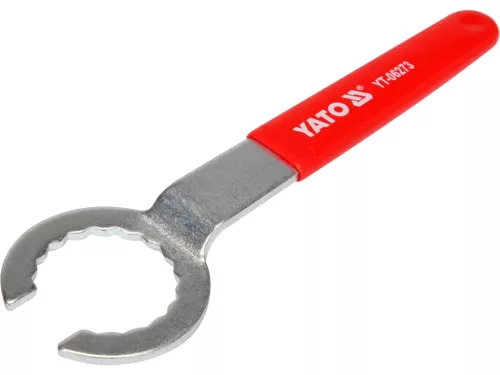 YATO Feszítőgörgő-kulcs VAG járművekhez, félig nyitott, 32 mm (YT-06273)