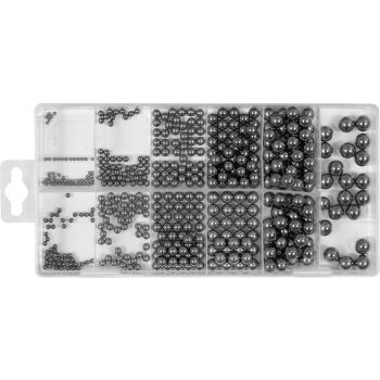 YATO ACÉL CSAPÁGYGOLYÓ KÉSZLET 470 RÉSZES (YT-06680)