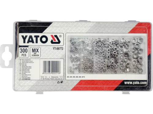 YATO Csavaranya készlet 300db (YT-06772)