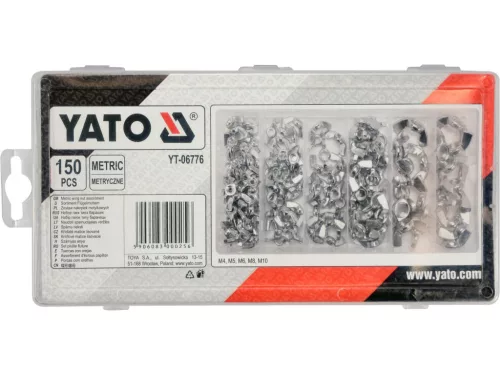 YATO Szárnyas csavaranya 150 db (YT-06776)