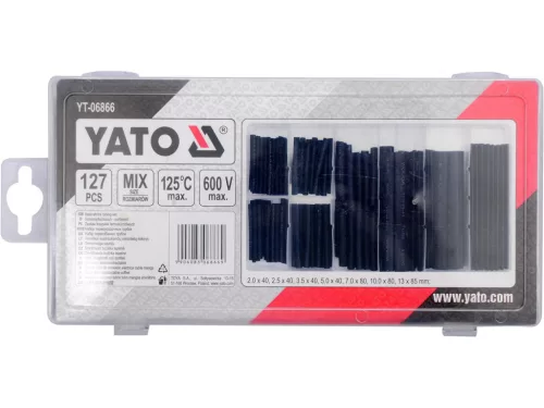 YATO Hőszigetelő csövek 127db (YT-06866)