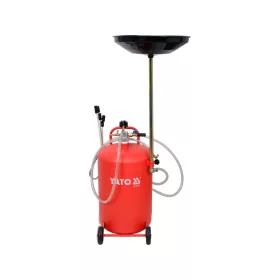   YATO Pneumatikus olajleeresztő és olajleszívó készülék 65 l, 5 l tölcsérrel (YT-07191)
