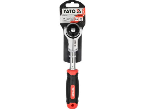 YATO FORGATHATÓ FEJÜ RACSNIS HAJTÓSZÁR 3/8" (YT-07201)