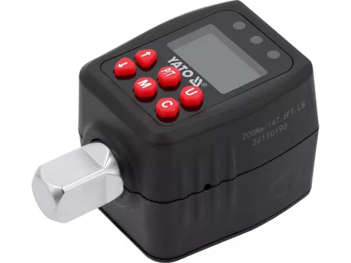 YATO DIGITÁLIS NYOMATÉKADAPTER 1/2" 10–200 Nm (YT-07535)