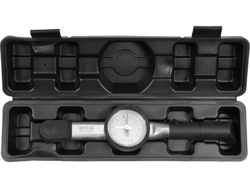 YATO Mérőórás nyomatékkulcs 1/4”, 0–5 Nm, kofferben (YT-07830)