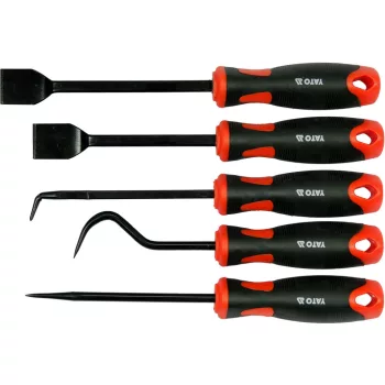 YATO KÉZI VÉSŐ ÉS KAMPÓ KÉSZLET 5 RÉSZES (YT-08422)