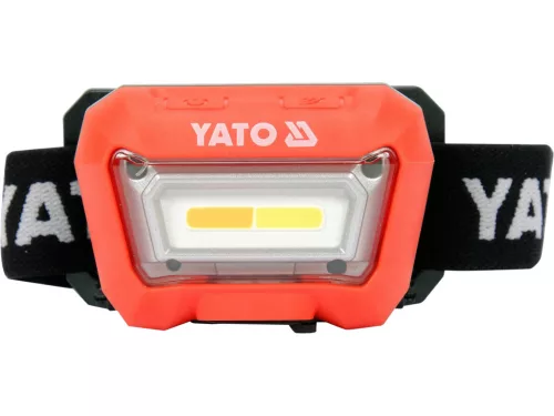 YATO Fejlámpa színellenőrzéshez CRI96+, 160 lm, 3 fényhőmérséklettel (YT-08490)