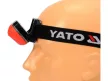 YATO AKKUMULÁTOROS LED fejlámpa 160 lumen CRI96+ (YT-08490)