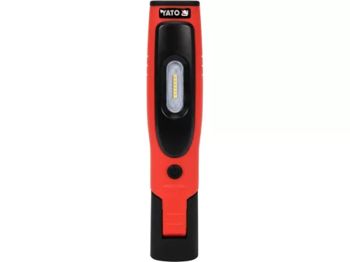 YATO Akkus LED szerelőlámpa mágnesekkel és kampókkal, 330 lm, 2600 mAh, IP54 (YT-085081)