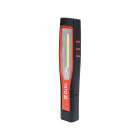   YATO Akkus LED szerelőlámpa 10 W COB, 1000 lm, IP65 mágneses kivitelben (YT-08524)