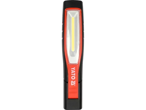 YATO Akkus LED szerelőlámpa 10 W COB, 1000 lm, IP65 mágneses kivitelben (YT-08524)