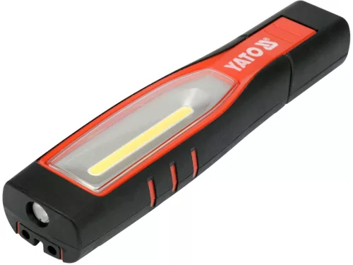 YATO Akkus LED szerelőlámpa 10 W COB, 1000 lm, IP65 mágneses kivitelben (YT-08524)