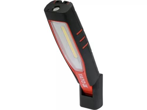 YATO Akkus LED szerelőlámpa 10 W COB, 1000 lm, IP65 mágneses kivitelben (YT-08524)