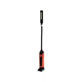   YATO Akkus LED szerelőlámpa hajlítható karral és mágneses talppal, 500 lm, 2600 mAh, IP54 (YT-08527)