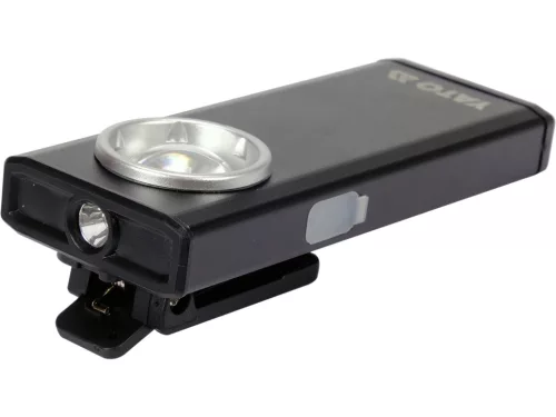 YATO Akkus LED munkalámpa powerbankkal, mágnessel és kampóval, 500 lm, 1500 mAh, IPX4 (YT-08556)