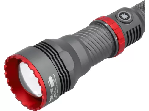 YATO Akkus LED kézilámpa zoommal és powerbankkal, 1000 lm, 920 m, 4000 mAh, IPX7 (YT-085602)