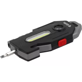   YATO Multifunkciós LED zseblámpa 6 az 1-ben, 400 lm, USB-C töltéssel (YT-085609)