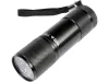 YATO Zseblámpa, kézilámpa alumínium házzal, 9 LED, 85 × 25 mm, 3 × AAA (YT-08570)