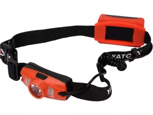 YATO elemes LED fejlámpa 500LM 3XAAA (YT-08595)