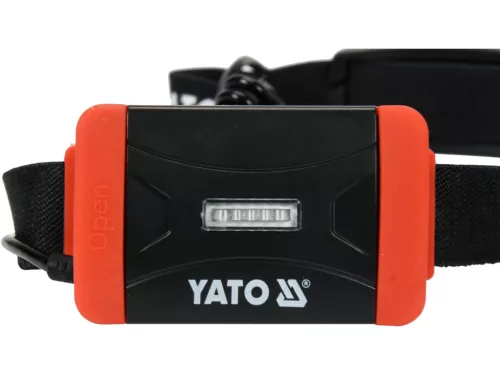 YATO LED fejlámpa 500 lm fényerővel, 70 m hatótávolsággal, 6 üzemmóddal, IP44 (YT-08595)