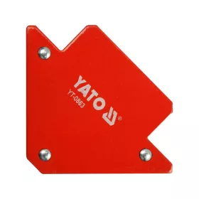   YATO Hegesztőmágnes, mágneses hegesztő derékszög, 45°/90°/135°, 11,5 kg, 82 × 120 mm (YT-0863)