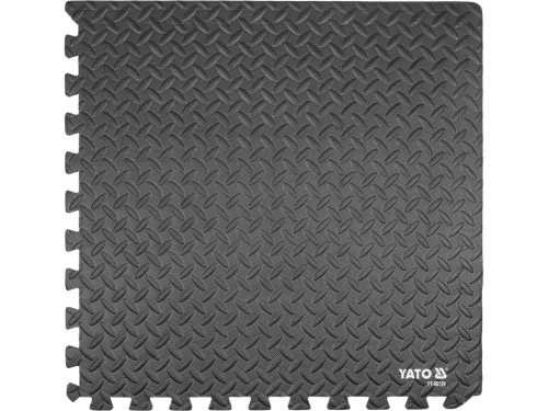 YATO Padlóvédő szőnyeg készlet puzzle kivitelben, 600 × 600 × 12 mm, 6 részes (YT-08780)