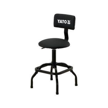   YATO Forgó műhelyszék állítható magasság,  háttámlával  (YT-08785)