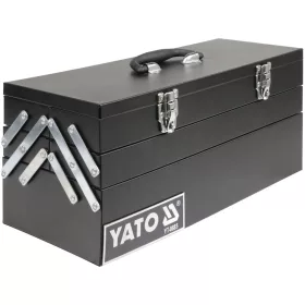 YATO Szerszámosláda fém 460x200x225mm (YT-0885)
