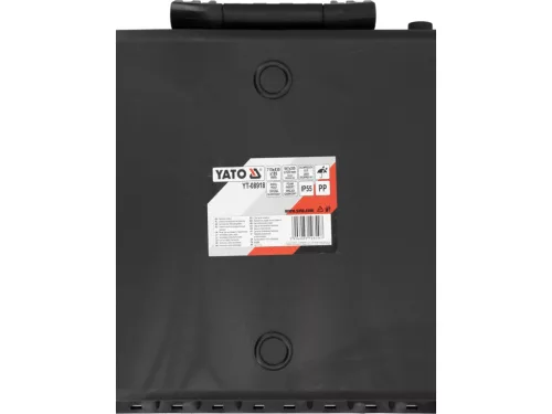 YATO Hermetikus szerszámosláda 715 × 430 × 185 mm, IP55 víz- és porálló koffer (YT-08918)