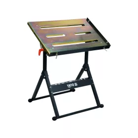   YATO Összecsukható hegesztőasztal 66 × 59 cm, 150 kg teherbírással (YT-08950)