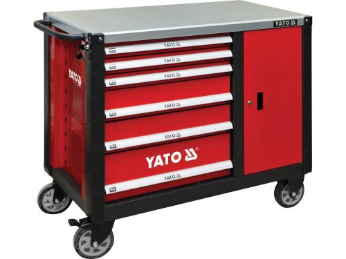 YATO Szerszámkocsi 6 fiók + 1 szekrény  (YT-09002)