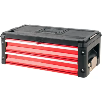   YATO Szerszámosláda fém (2 fiókos) 50 x 25 x 18 cm (YT-09107)