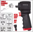 YATO Pneumatikus ütvecsavarozó 1/2" 678 Nm  (YT-09512)