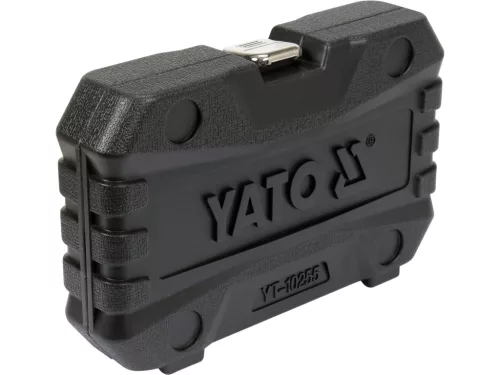 YATO Ütvecsavarozó dugókulcs készlet 1/2”, CrMo SCM-440, AS-Drive, 11 részes (YT-10255)