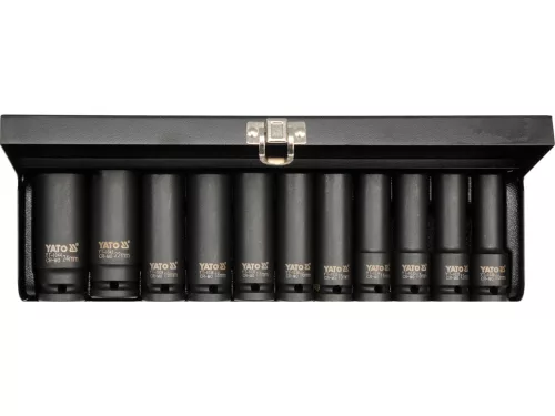 YATO Dugókulcs készlet gépi 1/2" 11 részes hosszú 10-24 mm (YT-1054)