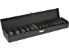 YATO Hosszú gépi dugókulcs készlet pneumatikus ütvecsavarozóhoz 1/2”, 10–32 mm, CrMo, 15 részes (YT-1055)