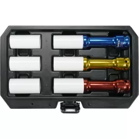   YATO Dugókulcs készlet alufelnihez 6 részes 1/2" 17,19,21mm (YT-10563)