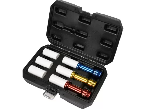 YATO Dugókulcs készlet alufelnihez 6 részes 1/2" 17,19,21mm (YT-10563)