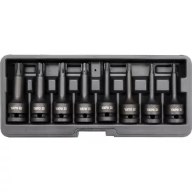   YATO Bit dugókulcs készlet gépi Ribe 1/2" 8 részes RM5-RM13 (YT-1068)
