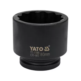 YATO Dupla hatszögletű dugókulcs 80mm 1" (YT-11995)