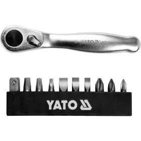   YATO Racsnis csavarbehajtó bit készlet 11 részes (YT-14390)