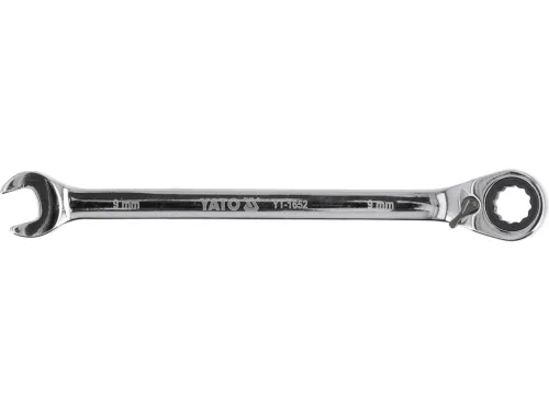 YATO Csillag-villás kulcs racsnis irányváltós 9 mm 72T CrV (YT-1652)