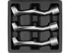 YATO Befecskendezőcső-kulcs készlet 1/2” meghajtással, 14–19 mm, 3 részes (YT-17619)
