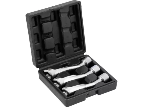 YATO Befecskendezőcső-kulcs készlet 1/2” meghajtással, 14–19 mm, 3 részes (YT-17619)