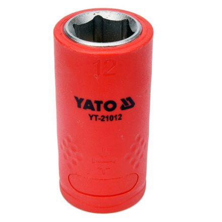 YATO Dugókulcs 12 mm 3/8 col 1000V-ig szigetelt (YT-21012)
