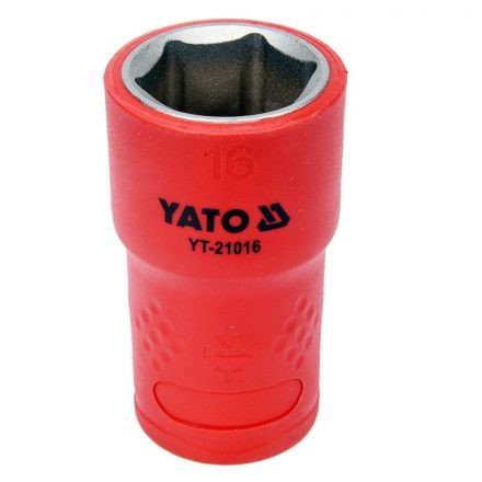 YATO Dugókulcs 16 mm 3/8 col 1000V-ig szigetelt (YT-21016)